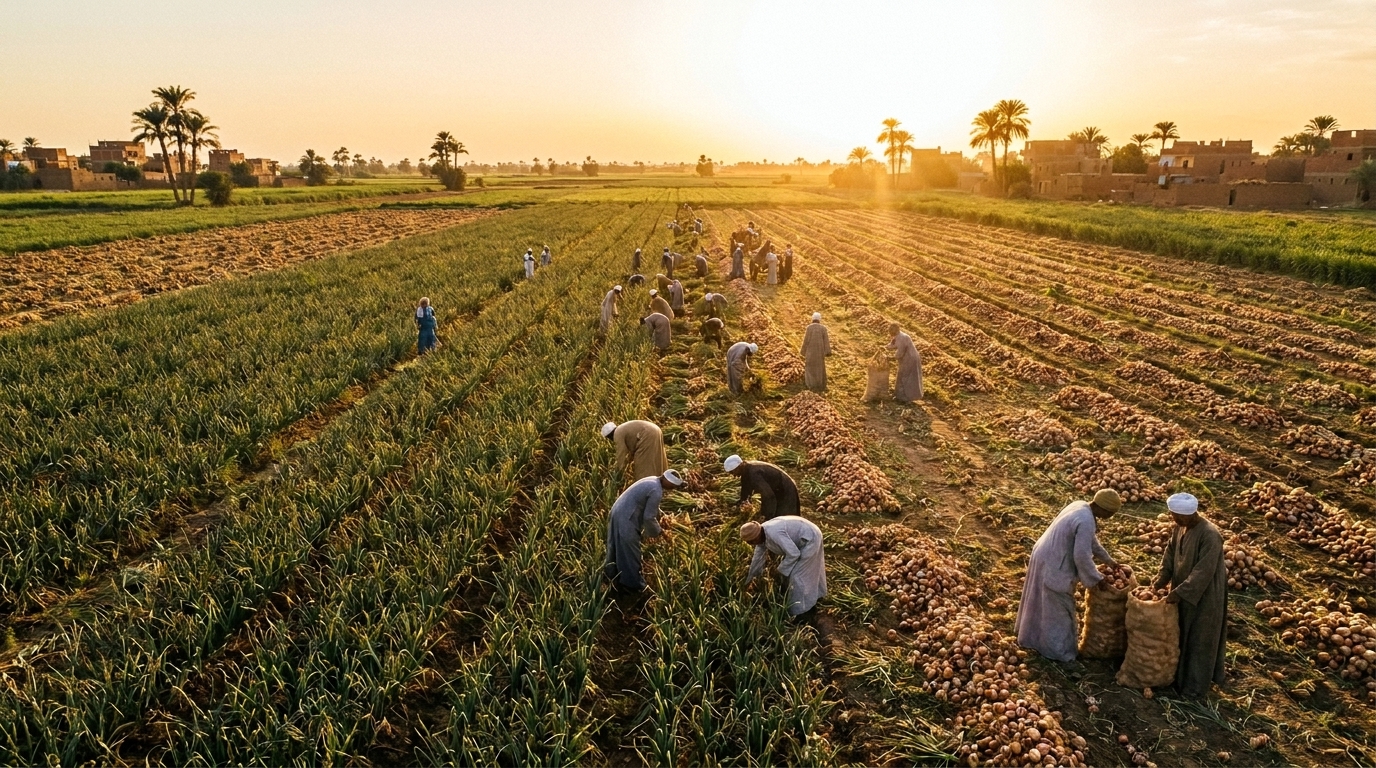 Haya Farm Onion Fields